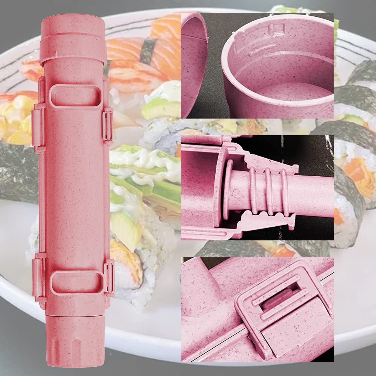 Sushi Maker Reis Roll Form, Sushi Bazooka Maschine Set