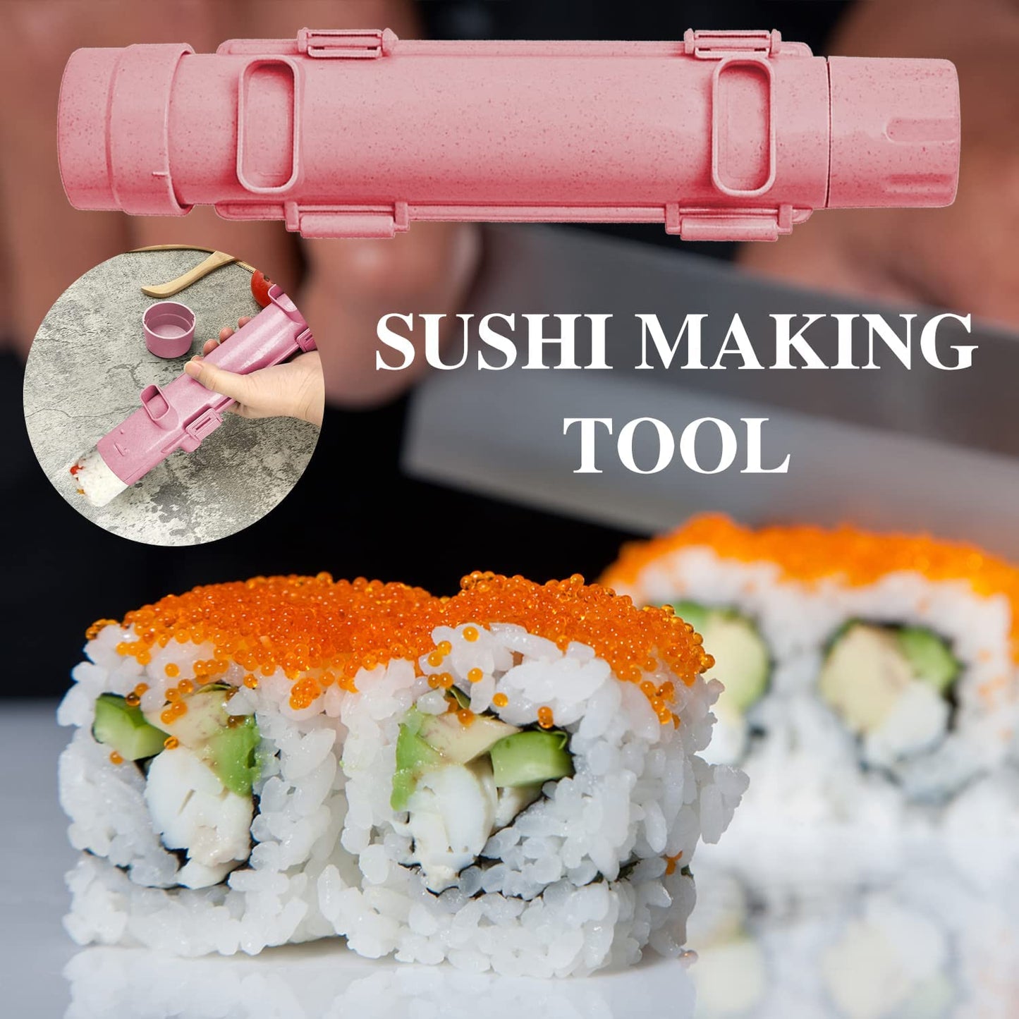 Sushi Maker Reis Roll Form, Sushi Bazooka Maschine Set