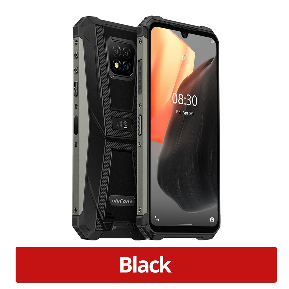 Ulefone Armor 8 Pro Android 11 Robustes Smartphone 8 GB + 128 GB NFC/IP68/ Smartphone 5580 mAh, Wasserdichtes Mobiltelefon Global