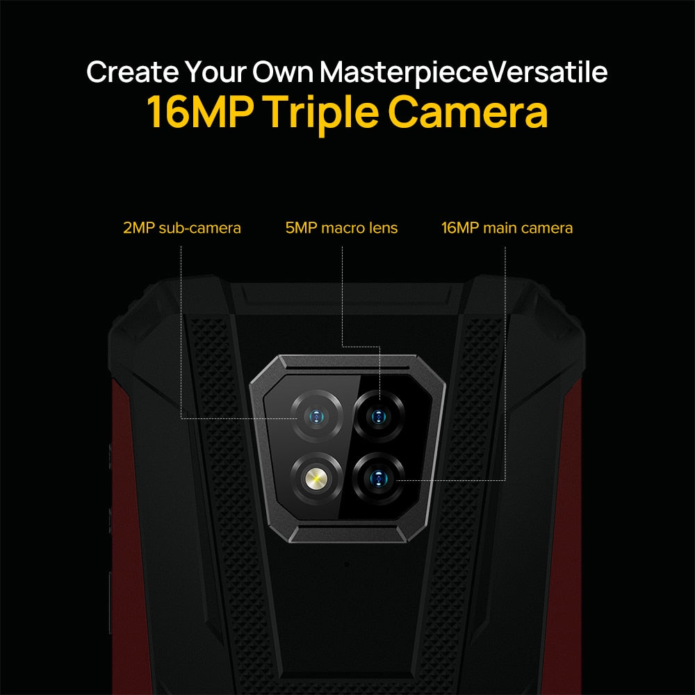 Ulefone Armor 8 Pro Android 11 Robustes Smartphone 8 GB + 128 GB NFC/IP68/ Smartphone 5580 mAh, Wasserdichtes Mobiltelefon Global