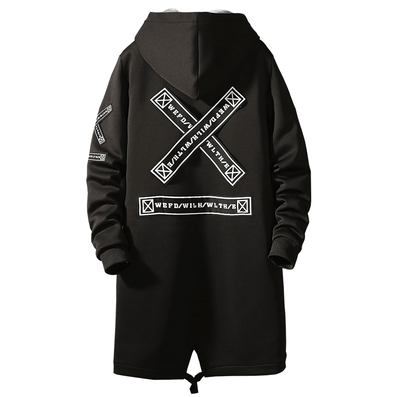 2023 Männer Winter Verdicken Fleece Jacke mit Kapuze
