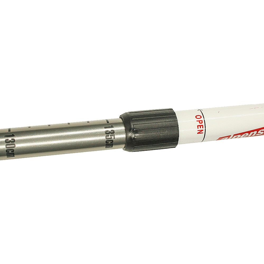 2 Teil/para 135 CM Spazierstock Trekking, Stoßfest, Aluminiumlegierung Klettern Stick Teleskop zum Wandern