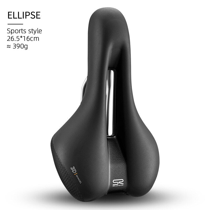 SELLE ROYAL MTB-Fahrrad-Sattelschiene, hohl, atmungsaktiv, absorbierend, regenfest, weicher Memory-Schwamm, Fahrrad-Fahrradsitz