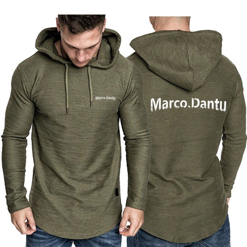 Neue Marke einfarbige langarm Mode Sweatshirt für Männer