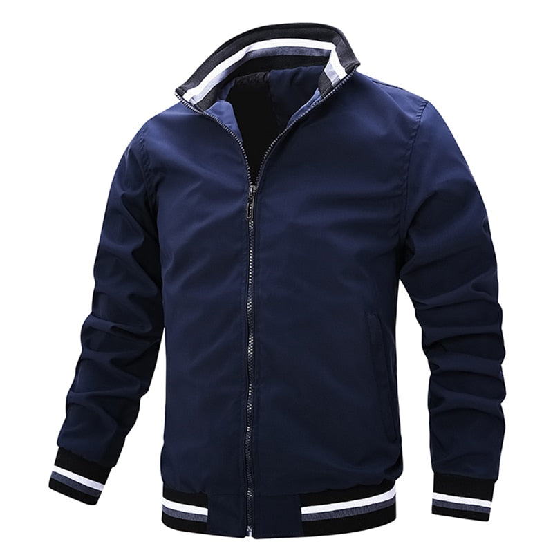 Neue Marke 2023 Frühjahr Kragen Jacke für Männer