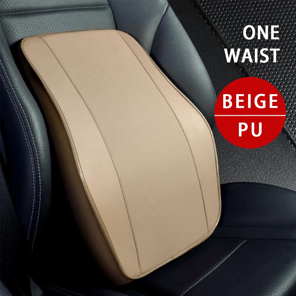 Atmungsaktive Auto Hals-Kopfstütze, Kissen Rest-Kopf Unterstützung, Universal Lenden Kissen