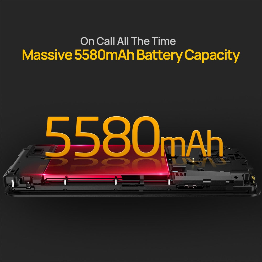 Ulefone Armor 8 Pro Android 11 Robustes Smartphone 8 GB + 128 GB NFC/IP68/ Smartphone 5580 mAh, Wasserdichtes Mobiltelefon Global