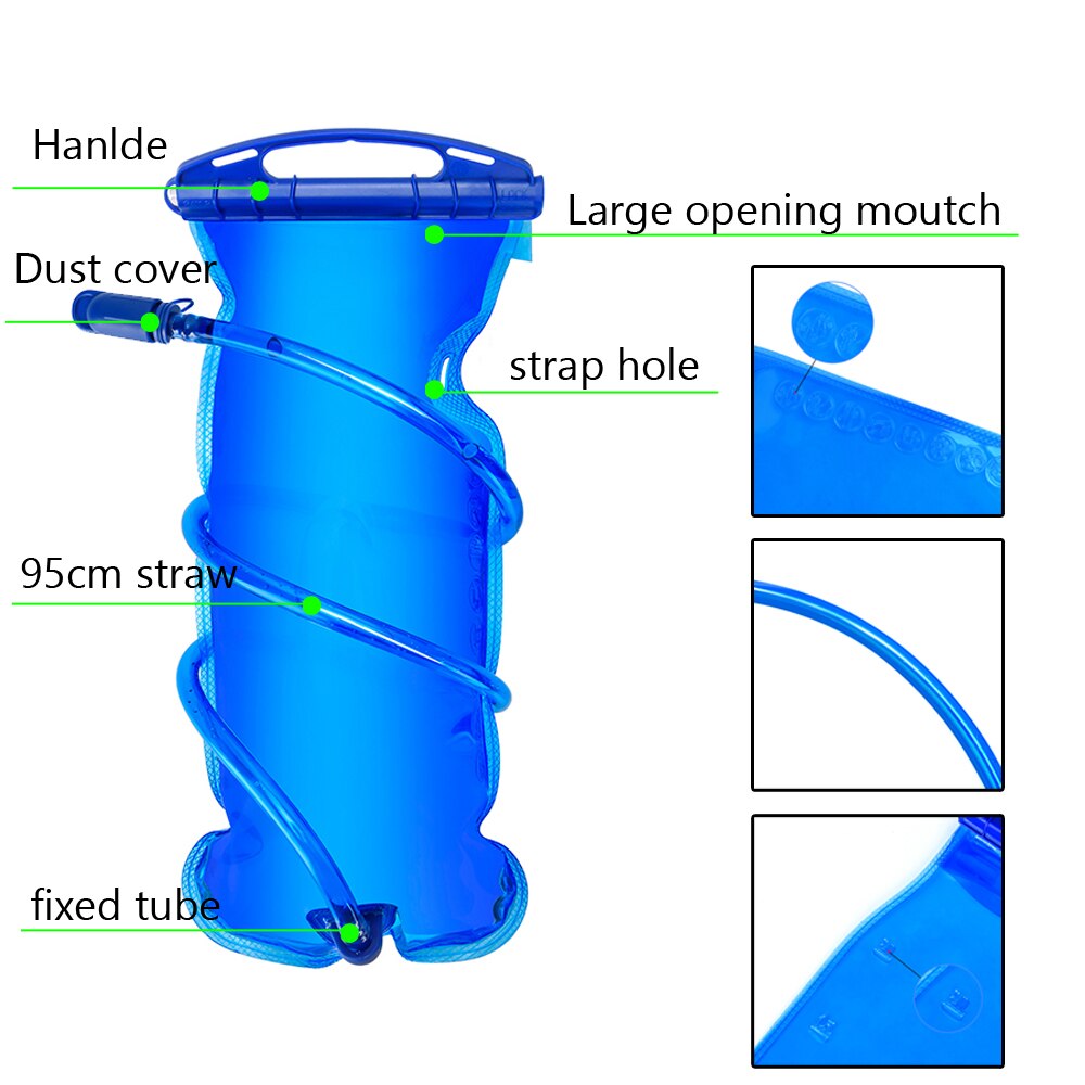 250 ml 500 ml Soft Flask, zusammenklappbare Wasserflasche, TPU-frei, zum Laufen, Trinkrucksack, Hüfttasche, Weste, SD09, SD10