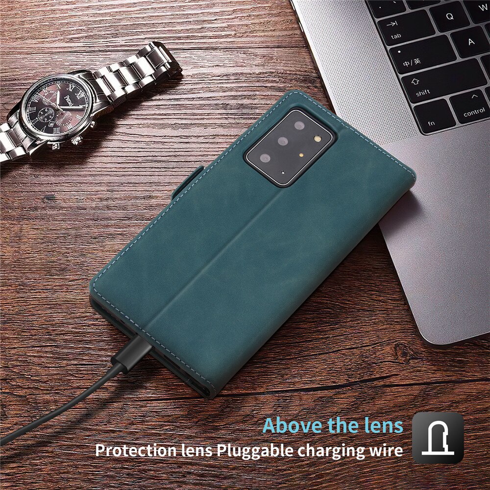 Luxus Ledertasche Für Samsung Galaxy Note 20, Ultra 10, 9 Plus, Note20ultra, Magnetische Flip Wallet Card Slots