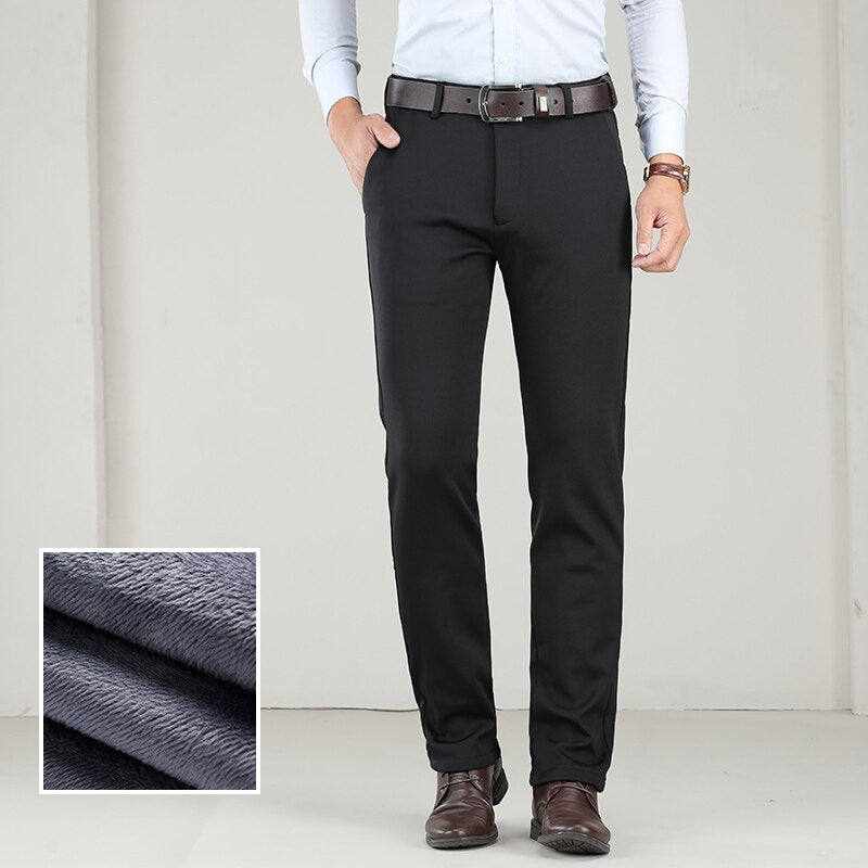 Männer Winter Businesshosen klassischen Stil