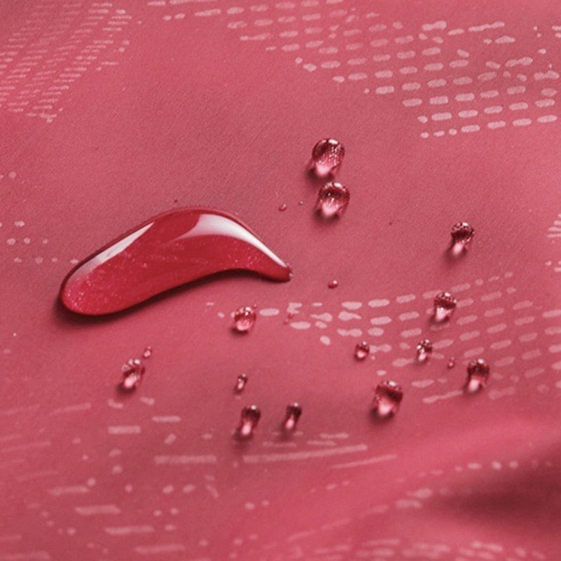 Camping Regenjacke für Männer & Frauen, Wasserdichte Sonnenschutzkleidung, Angeln und Jagdkleidung mit Tasche