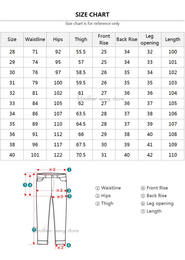 Marken Jeans im klassischen Stil mit regulärer Passform, Business-Mode-Denim-Hose aus fortschrittlicher Stretch-Baumwolle, männliche Markenhose