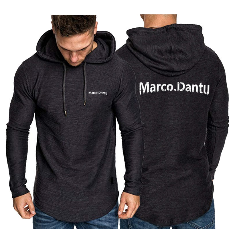 Neue Marke einfarbige langarm Mode Sweatshirt für Männer