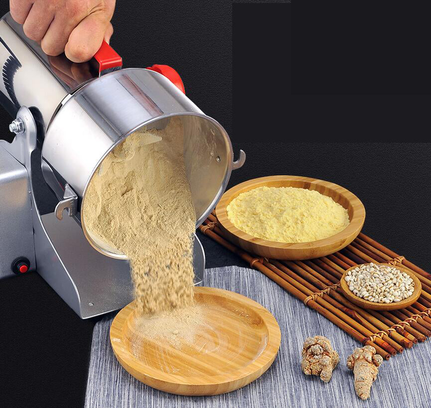 Leistungsstarke Kräutermühle, 220V EU/UK Stecker Gute Qualität Trockenfutter Kräuter, Kaffeemühle, Gewürze Mühle