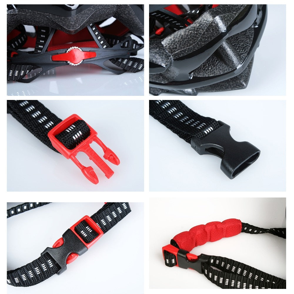 Ultraleichter Integral geformter Damen und Herren Fahrradhelm Mountain MTB
