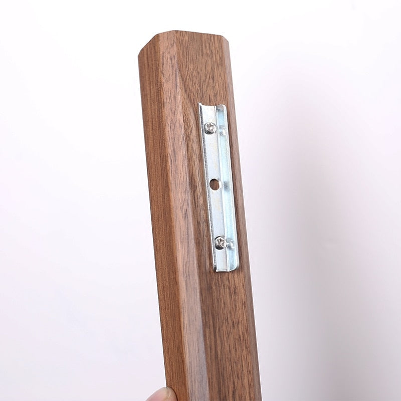 Wand Vase aus Handgemachten Massivholz, Hydrokultur Blumentopf
