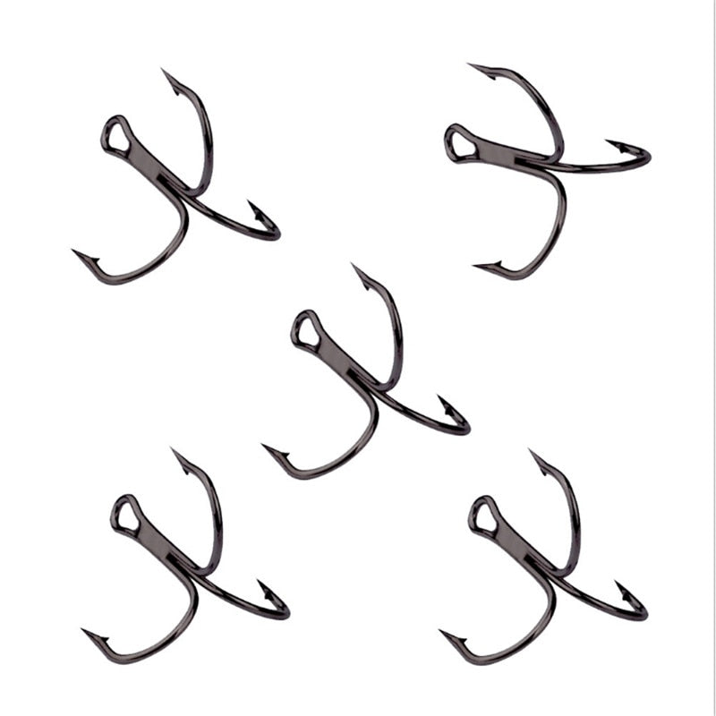 10 Teile/los Schwarz Angelhaken High Carbon Stahl, Höhen Aufgehobenen Haken für Angelgerät