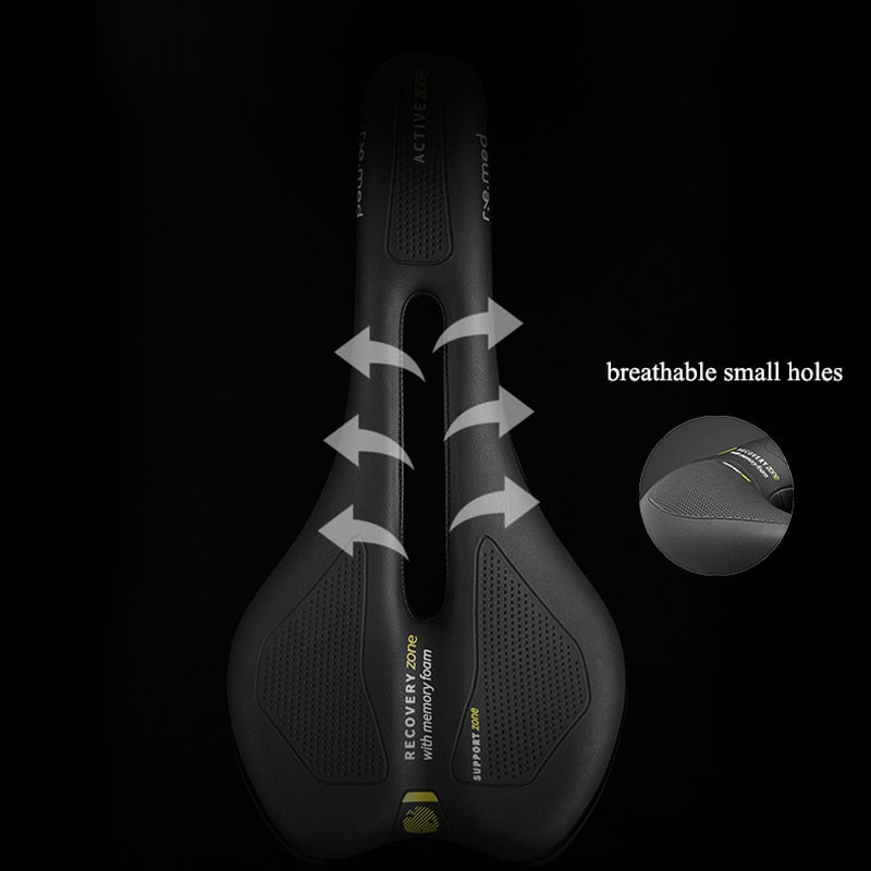 SELLE ROYAL MTB-Fahrrad-Sattelschiene, hohl, atmungsaktiv, absorbierend, regenfest, weicher Memory-Schwamm, Fahrrad-Fahrradsitz