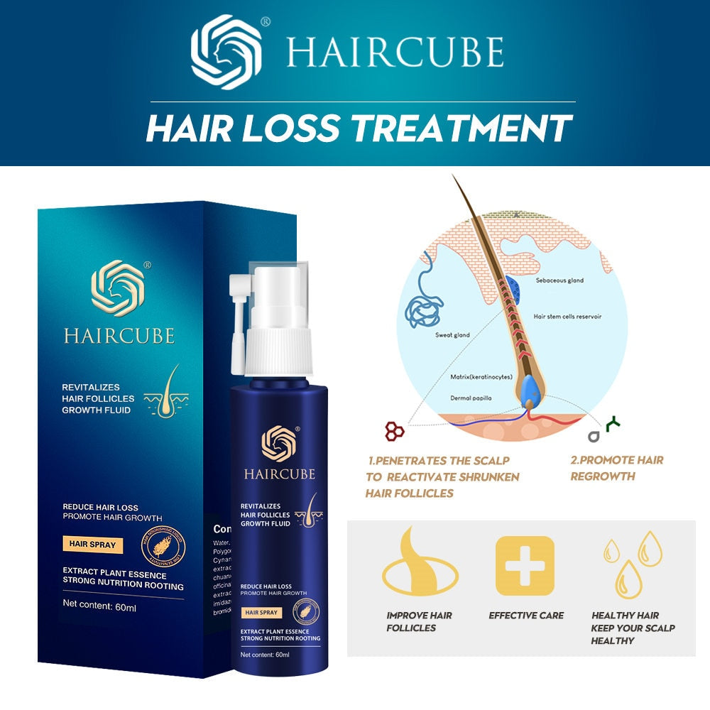Essenz für schnelles Haarwachstum, natürliche pflanzliche Gesundheitsbehandlung