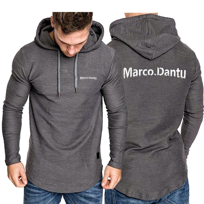 Neue Marke einfarbige langarm Mode Sweatshirt für Männer