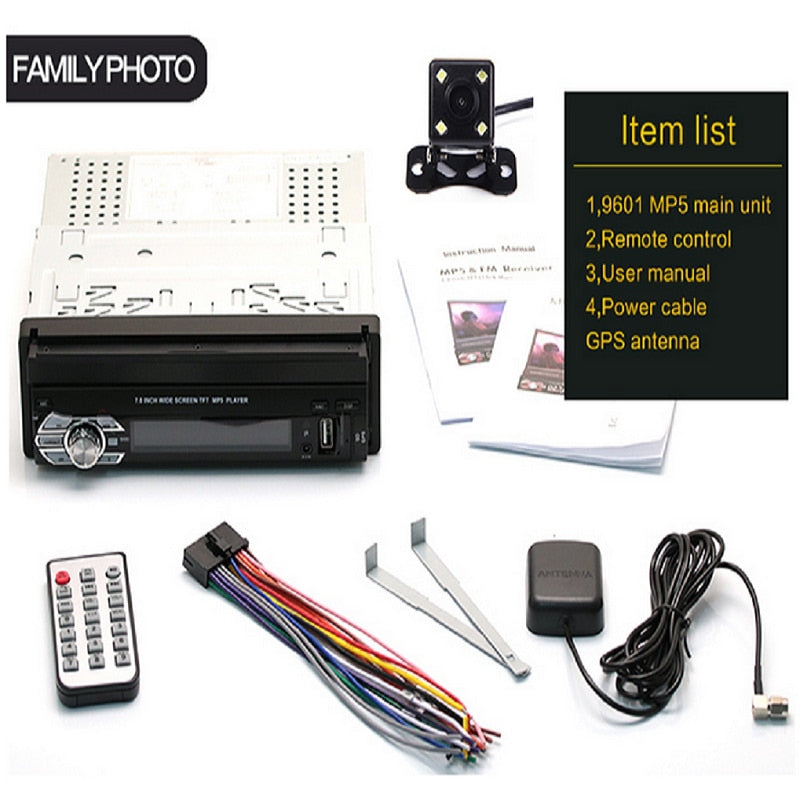 Podofo 1DIN Android Mirrorlink Autoradio, Android Multimedia Player-Video für Volkswagen, Nissan, Hyundai, Kia, Toyota ...