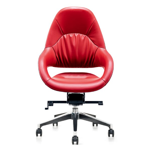 Bequemer & ergonomischer Boss-Stuhl aus Leder, Computer- und Bürostuhl, modisch