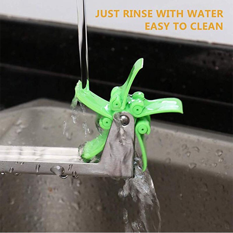 WALFOS Wassermelonenschneider aus Edelstahl, Windmühlen-Design
