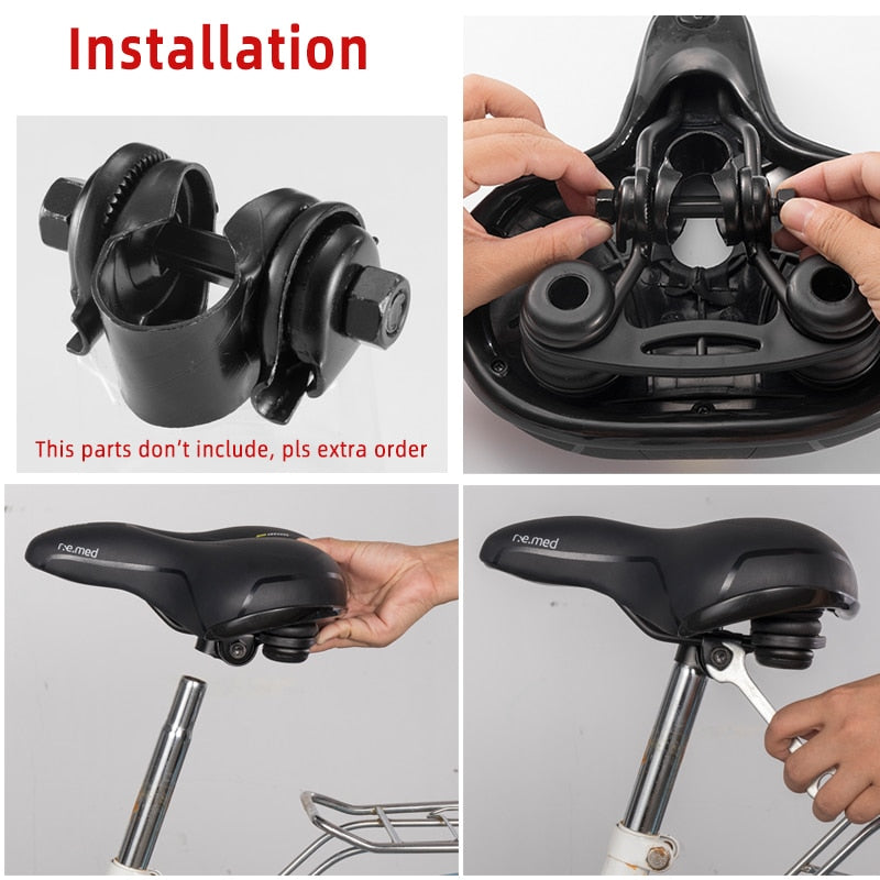 SELLE ROYAL MTB-Fahrrad-Sattelschiene, hohl, atmungsaktiv, absorbierend, regenfest, weicher Memory-Schwamm, Fahrrad-Fahrradsitz
