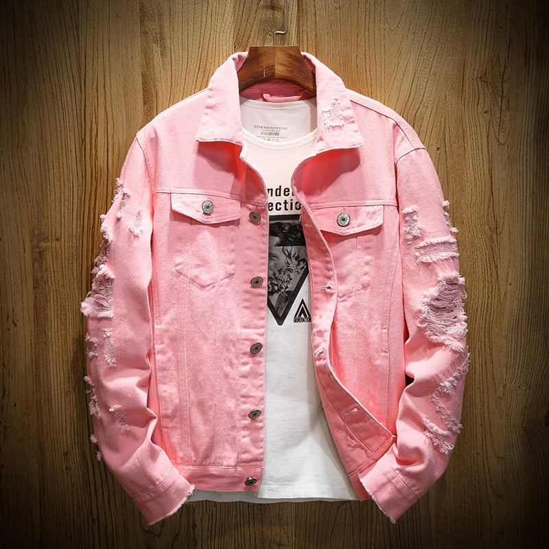 Neue Frühling-Herbst Männer Jean Jacke, Streetwear Baumwolle Denim Jacke