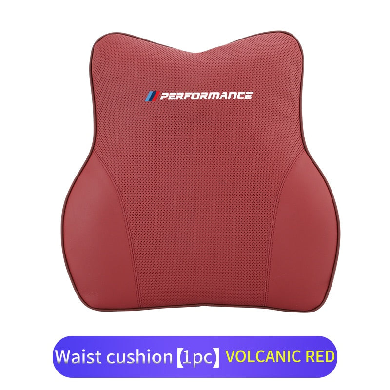 Leder Auto Kopfstütze, Nacken Kissen, Lenden Unterstützung, Auto-Protector Kissen für BMW, G30, F10, F30, g20