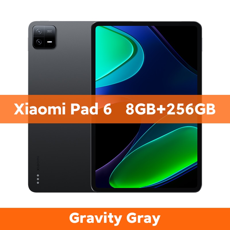 Weltpremiere Xiaomi Pad 6 Global Version 128 GB/256 GB, Snapdragon 870 Prozessor 144 Hz WQHD+ 8840 mAh, 33 W Schnelllade-Tablet