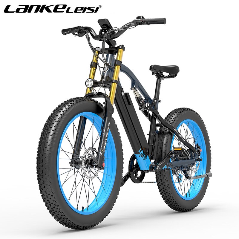 2023 Neues Elektrofahrrad 1000 W bürstenloser, Hochgeschwindigkeitsmotor Mountain EBike 48V16AH