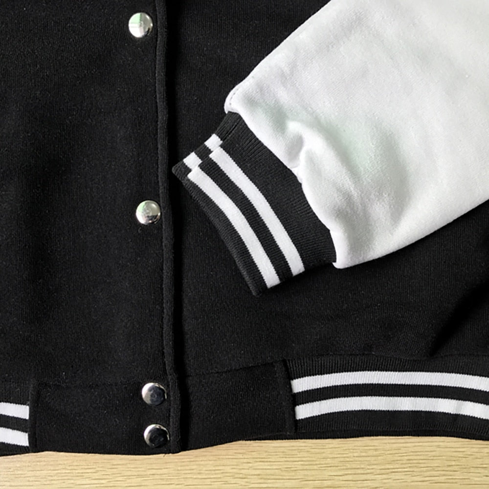 Baseball Uniform Wings Of Freedom, Fleece Mantel Japan, Anime Trainingsanzug für Männer