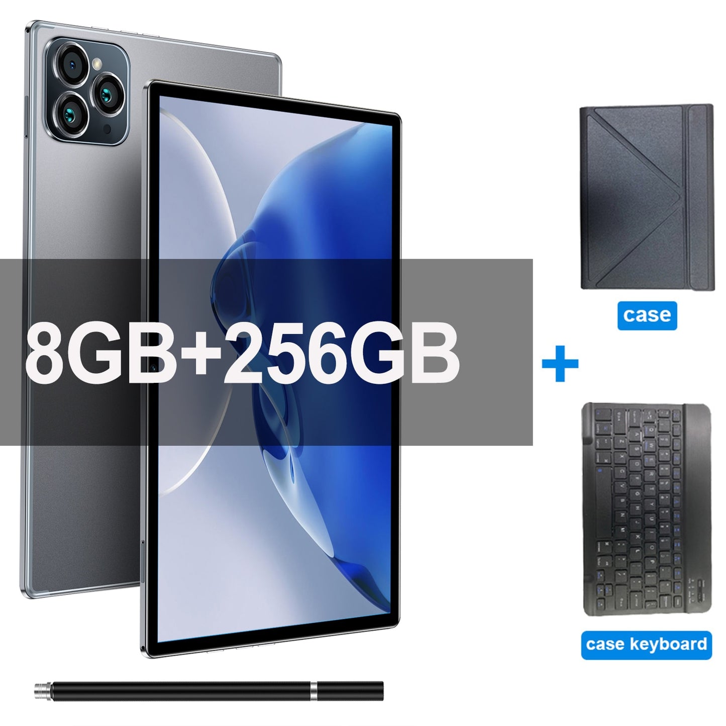 2023 Neues Tablet Android S23 Ultra 10,1 Zoll HD 16G+512GB, 5G Dual-SIM-Karte, WIFI Google Play Tablets für Laptop