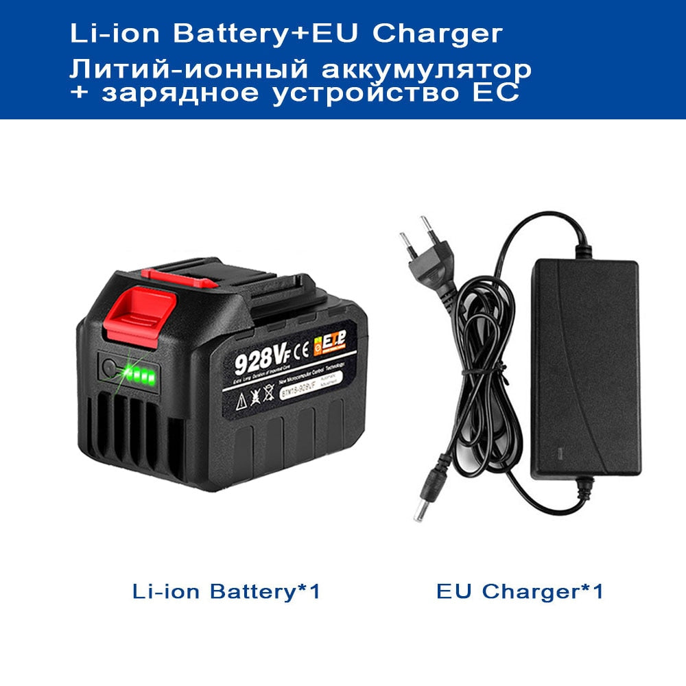 21V Akku 20000mAh - 10000mAh Lithium-Ionen-Akku für Makita, Elektrowerkzeug