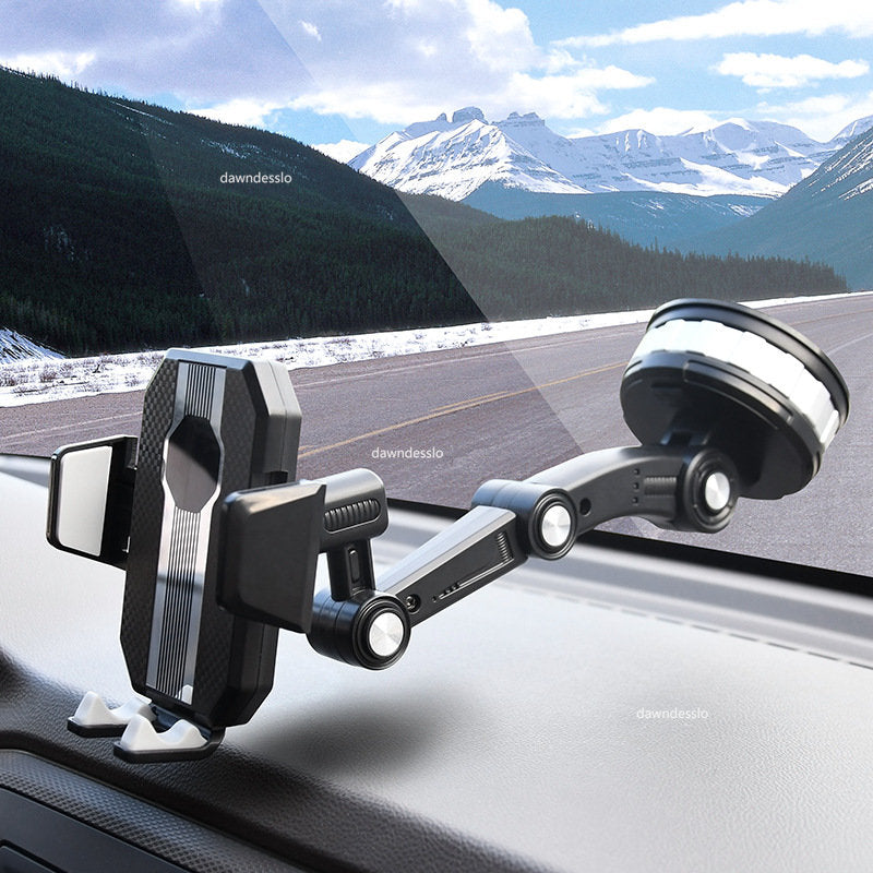 Universeller großer PKW/ LKW-Telefonhalterung mit erweitertem Saugnapf, stoßfester Handy-Ständer, großer Gelenk-GPS-Navigationshalter