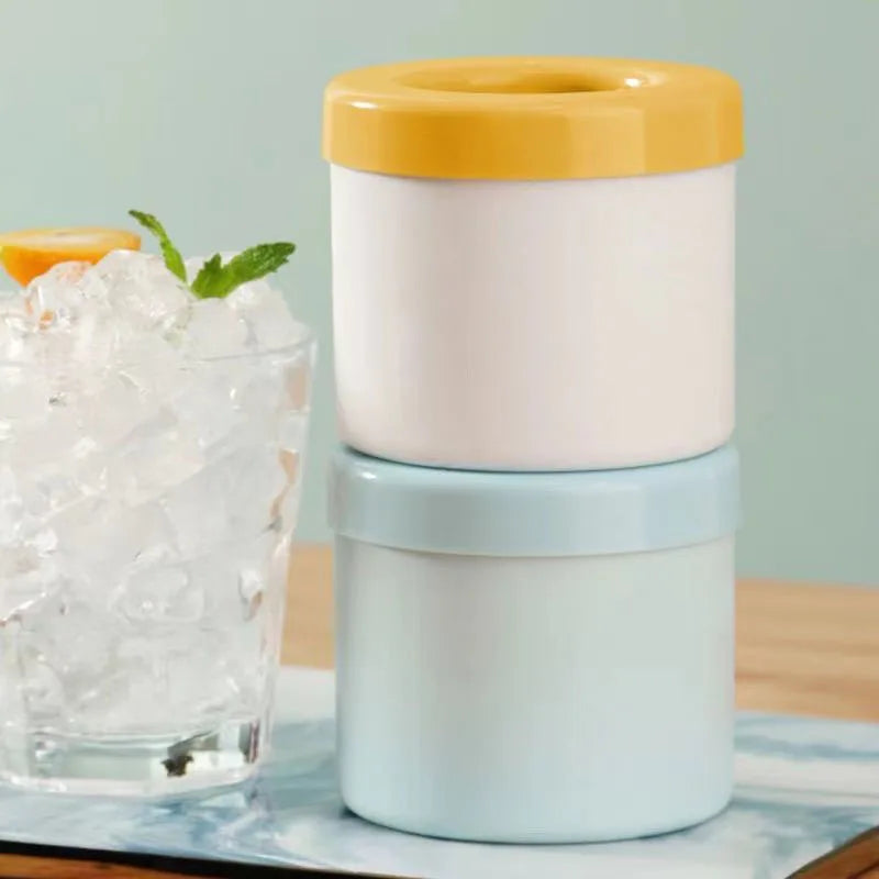 Kreative runde Silikon Ice Cube, Eis -Eimer für den Sommer