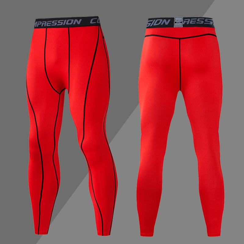 Herren-Kompressions-Jogginghose, Sporthose für Fitnessstudio, Laufen, Jogging, Trainingshose
