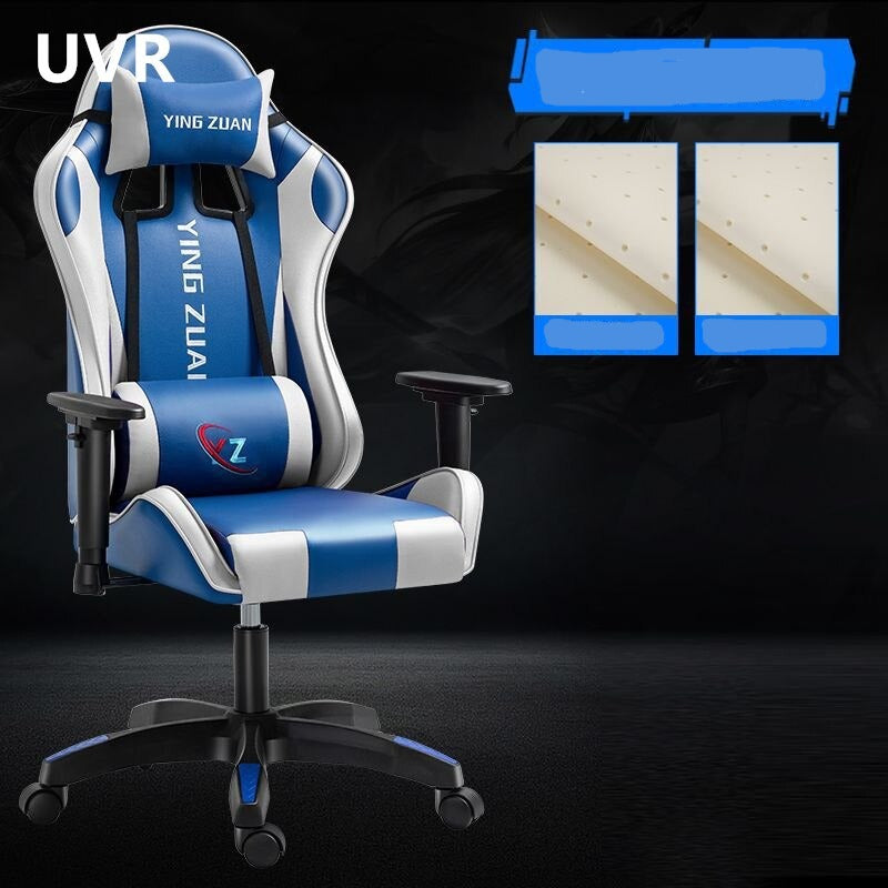 Hochwertiger Computerstuhl, Heimbürostuhl, sitzender bequemer Liegestuhl, ergonomischer Gaming-Stuhl mit Schwammkissen