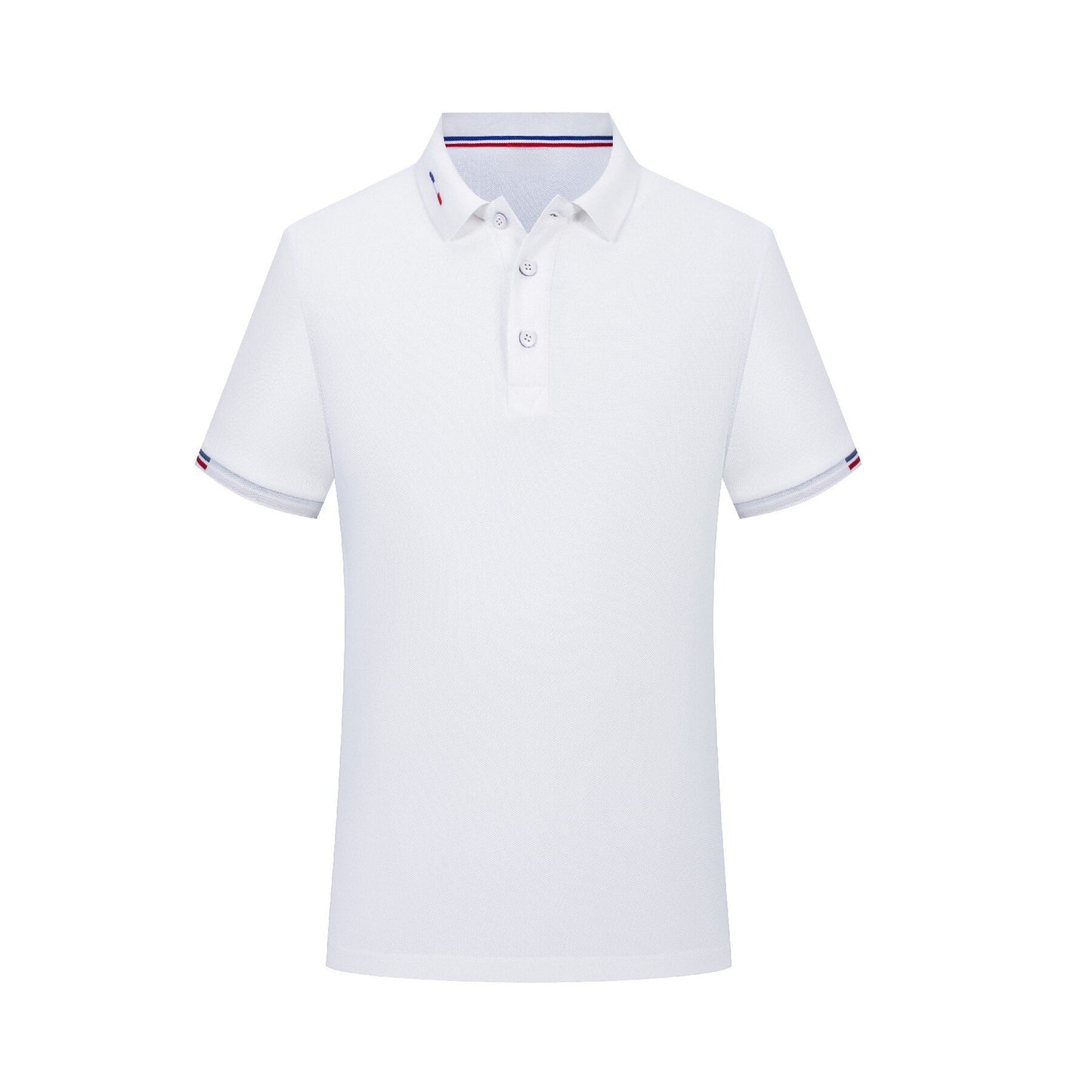 Business-Poloshirt für Herren, bequemes und atmungsaktives einfarbiges Revers-Poloshirt aus Eisseide, kurzärmeliges Golfshirt