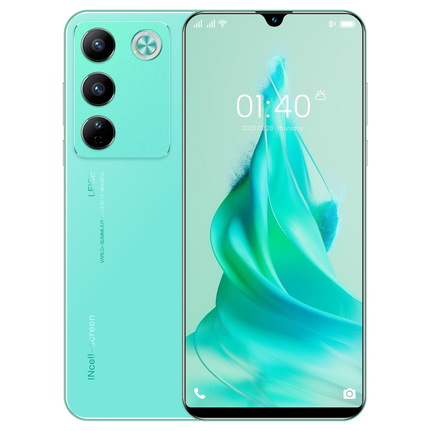 V27E neues Android Smartphone, Dual Sim 6800 mAh 7,3 HD-Bildschirm Handy Pro, globale Version 5G Original Mobiltelefone