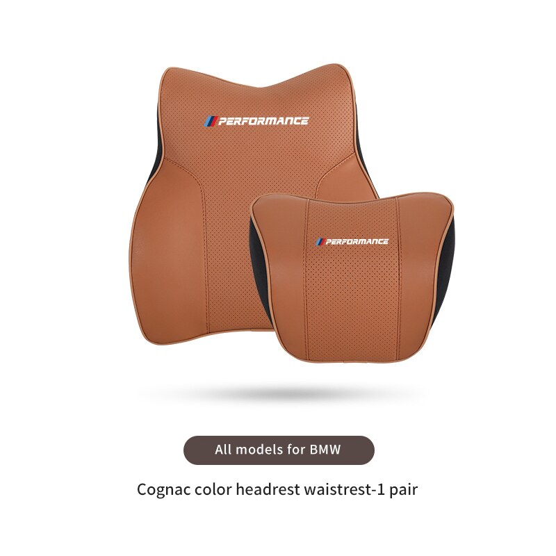 Leder Auto Kopfstütze, Nacken Kissen, Lenden Unterstützung, Auto-Protector Kissen für BMW, G30, F10, F30, g20
