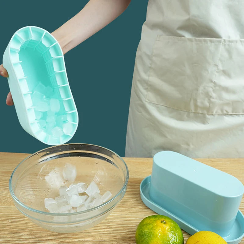 Kreative runde Silikon Ice Cube, Eis -Eimer für den Sommer