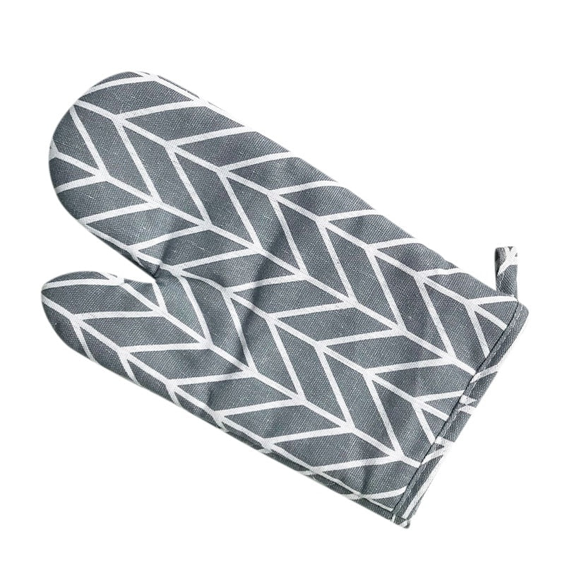 Ofenhandschuhe mit Cartoon-Motiv, 3D-Katzenpfoten, hitzebeständig, rutschfest, Backhandschuhe, lange Baumwoll-Küchen- und Mikrowellen-Isolierhandschuhe