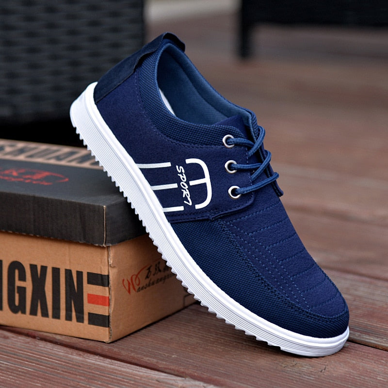 Neue Herren Leinwand Schuhe, Leichte Sport Schuhe Casual Mesh Atmungsaktive Vulkanisierte Schuhe