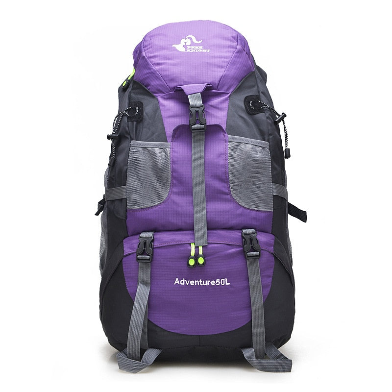 50L Outdoor Wandertasche Reiserucksack, wasserdichter Outdoor-Rücksack