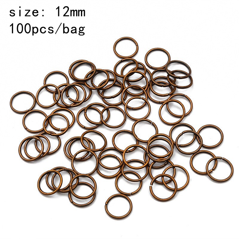 50–200 Stück afrikanische Haarringe Manschetten, Zöpfe Schmuck Dekoration Zubehör Gold Silber Perlen