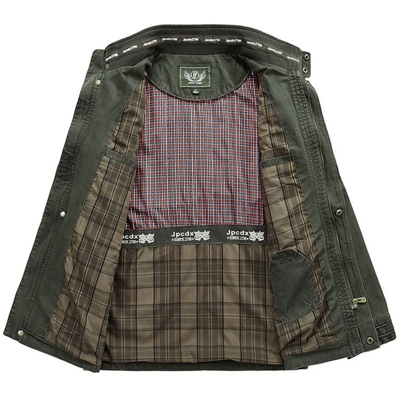 Neue 100% Baumwolle Herren Jacken, Military Cargo Jacken