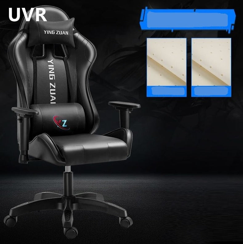 Hochwertiger Computerstuhl, Heimbürostuhl, sitzender bequemer Liegestuhl, ergonomischer Gaming-Stuhl mit Schwammkissen