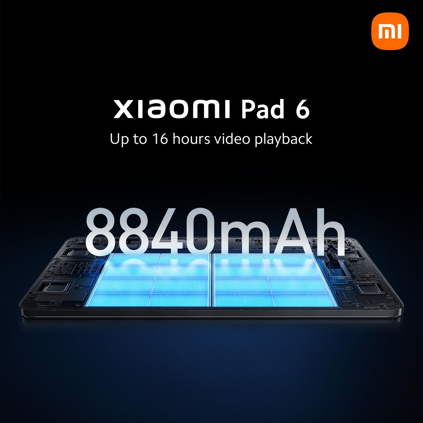 Weltpremiere Xiaomi Pad 6 Global Version 128 GB/256 GB, Snapdragon 870 Prozessor 144 Hz WQHD+ 8840 mAh, 33 W Schnelllade-Tablet